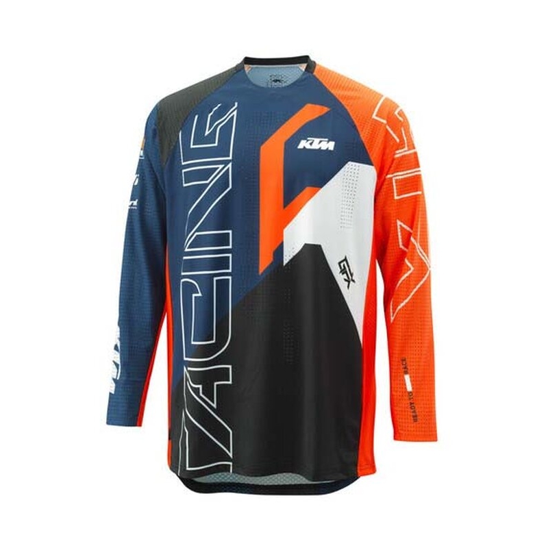 Motokrosový dres KTM Gravity-FX Replica černo-modro-oranžový rasprodaja