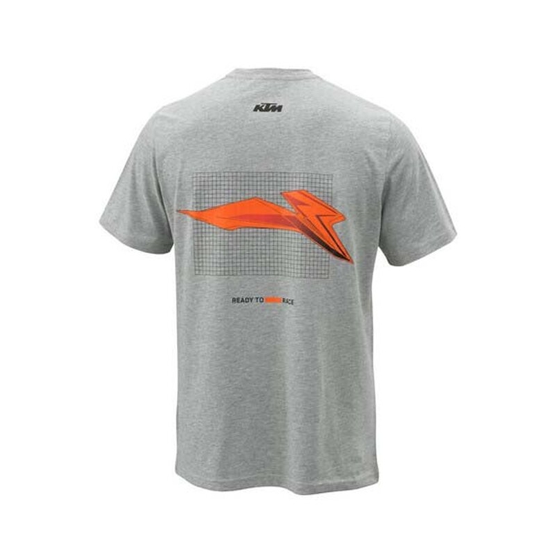 Majica kratkih rukava KTM Grid Tee siva rasprodaja