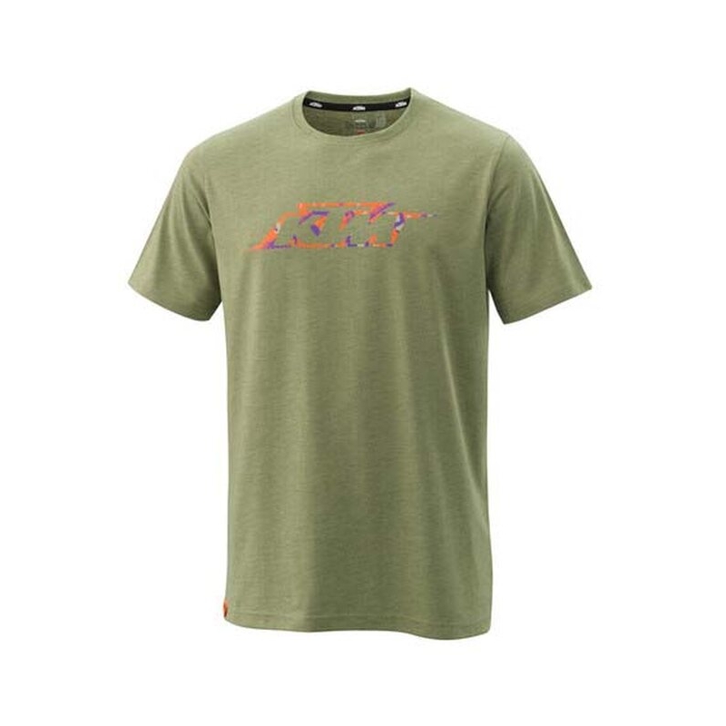 Majica kratkih rukava KTM Camo Tee zelena