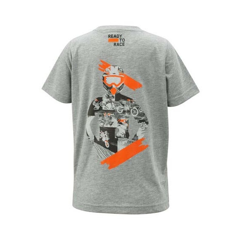 Dječja majica KTM Hero Tee siva