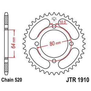 Řetězová rozeta JT 32 zubů, 520