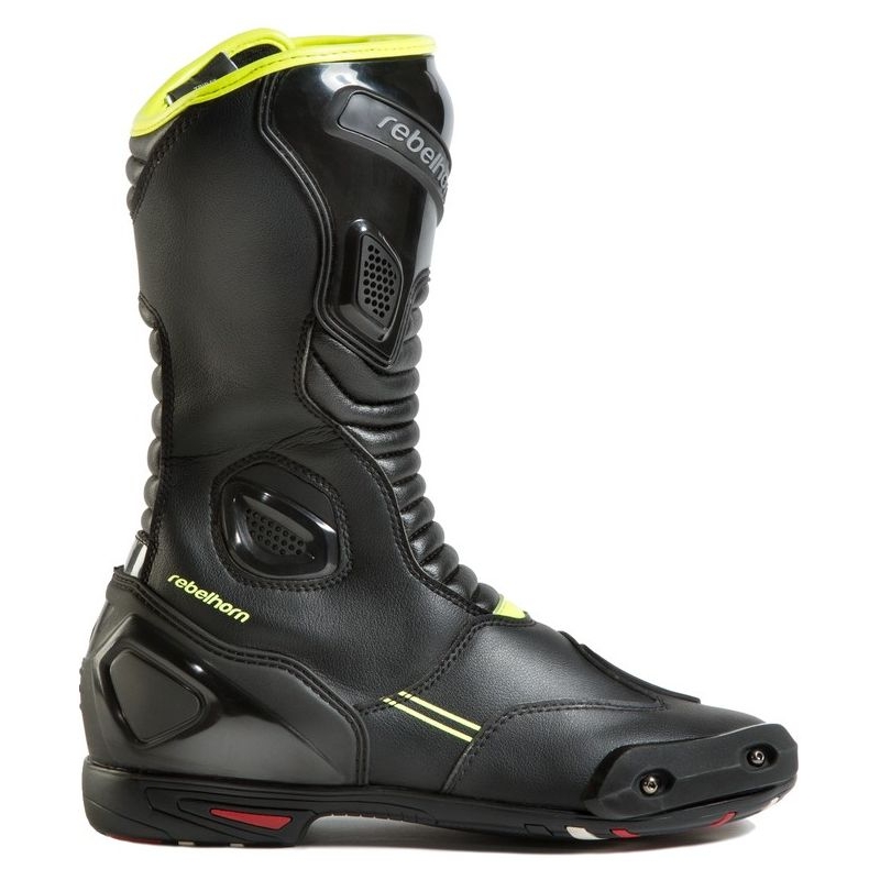 Motorističke čizme Rebelhorn Trip ST CE crno-fluo žute rasprodaja