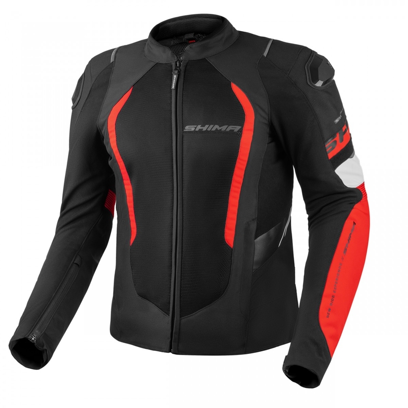 Shima MESHPRO 2.0 motociklistička jakna crno-crvena
