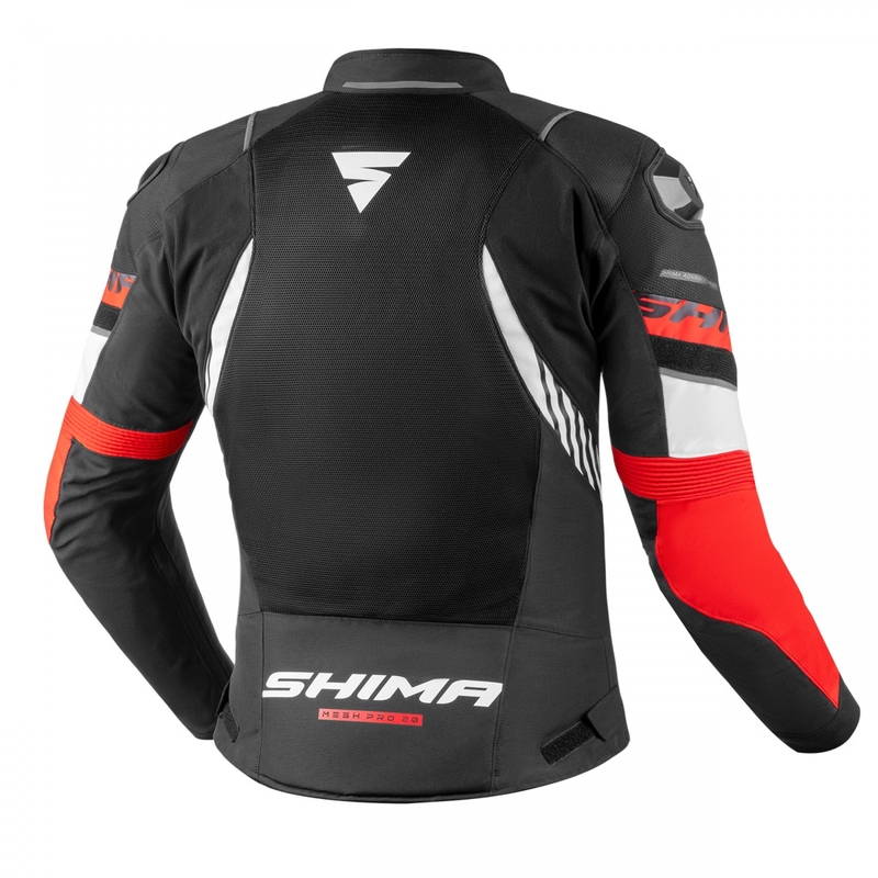 Shima MESHPRO 2.0 motociklistička jakna crno-crvena