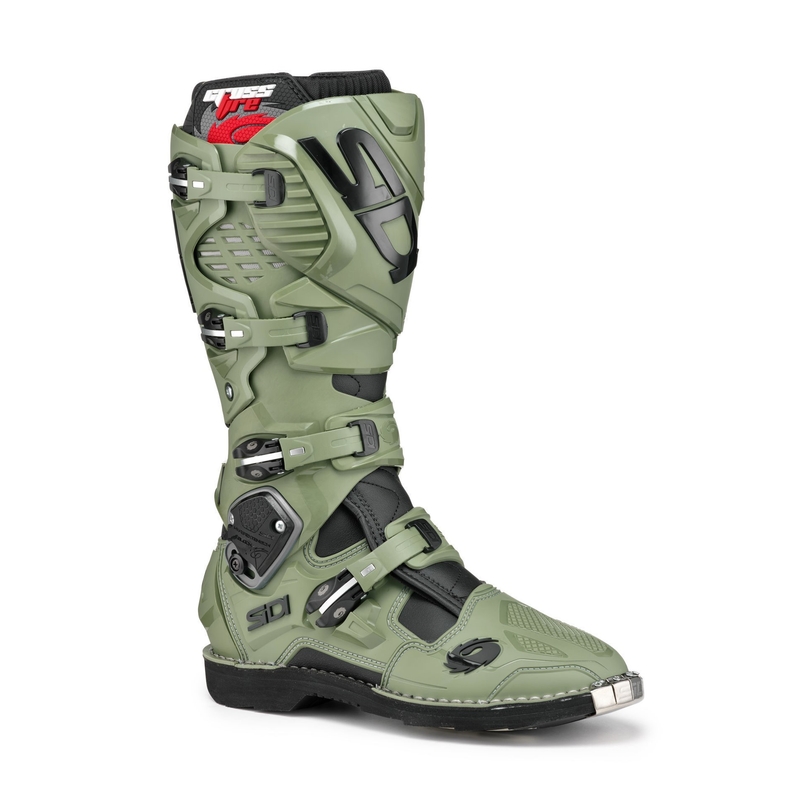 Motorističke čizme SIDI CROSSFIRE 3 zeleno-crne