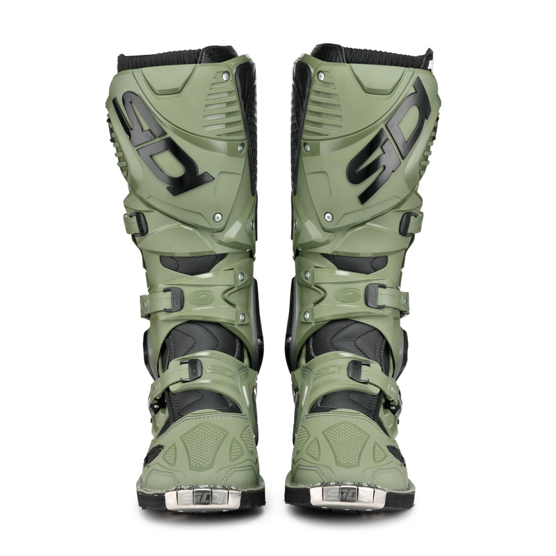 Motorističke čizme SIDI CROSSFIRE 3 zeleno-crne