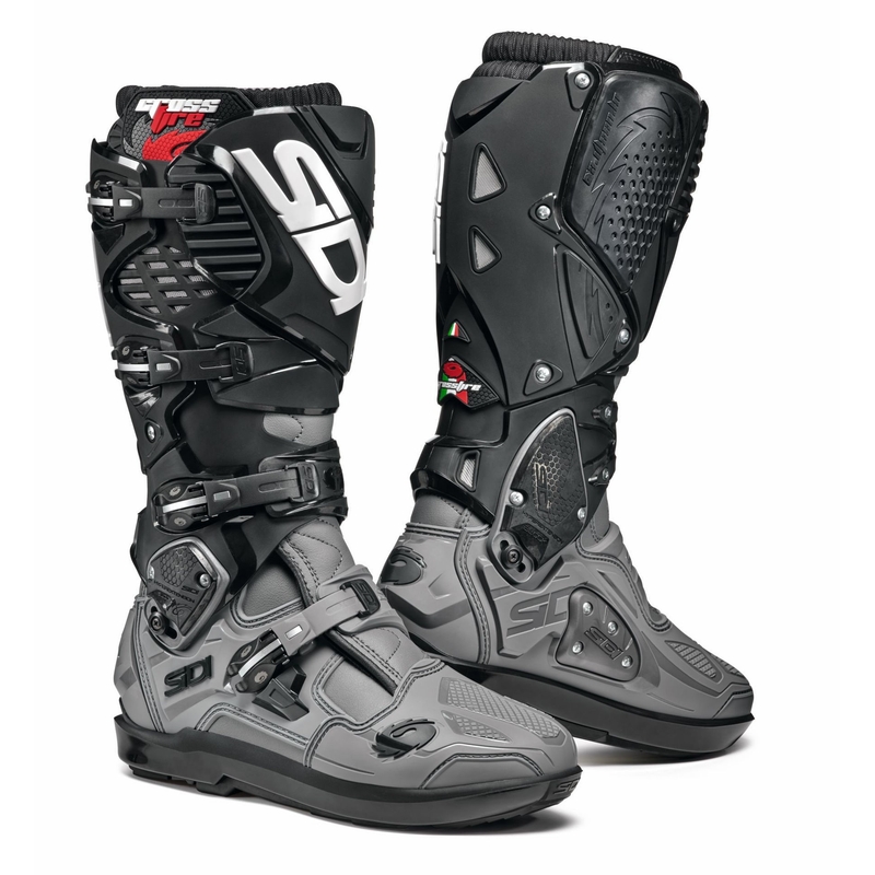 Motorističke čizme SIDI CROSSFIRE 3 SRS sivo-crne