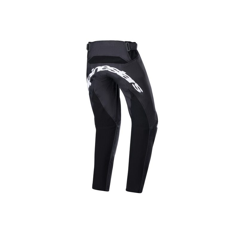 Dječje motocross hlače Alpinestars Racer Lucent crno-bijelo-crvene