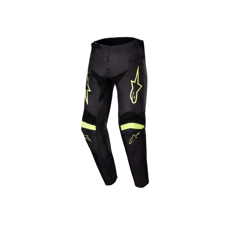 Alpinestars Racer Lurv 2024 dječje motocross hlače crno-fluo žute