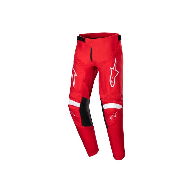 Dječje motokros hlače Alpinestars Racer Lurv 2024 crveno-bijele