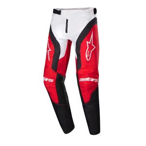 Alpinestars Racer Ocuri 2024 dječje motocross hlače crveno-bijelo-crne