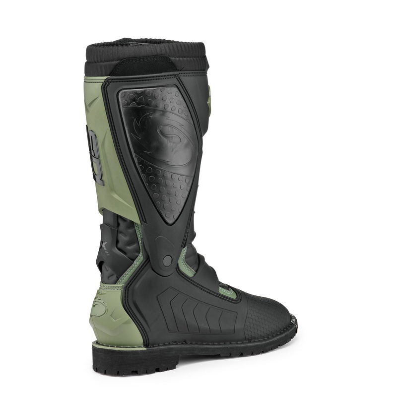 Motorističke čizme SIDI X POWER ENDURO zeleno-crne