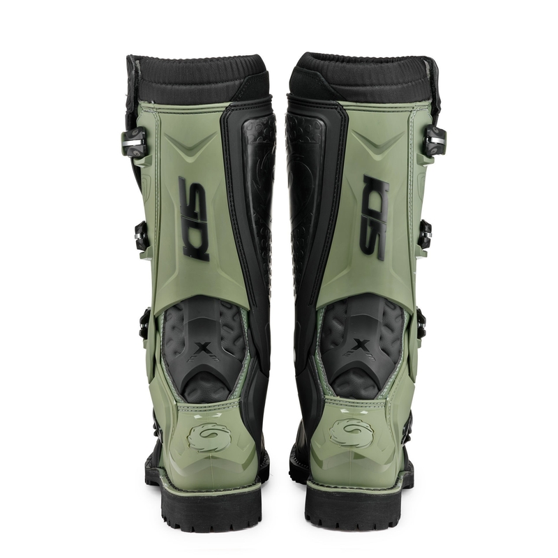 Motorističke čizme SIDI X POWER ENDURO zeleno-crne