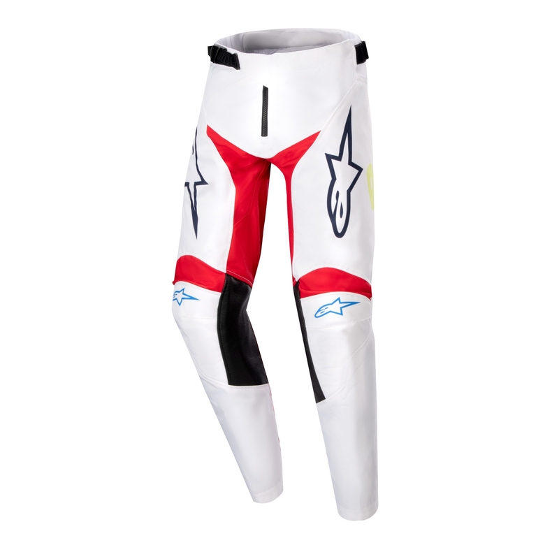 Dječje motocross hlače Alpinestars Racer Hana 2024 bijele boje