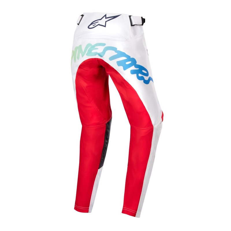 Dječje motocross hlače Alpinestars Racer Hana 2024 bijele boje