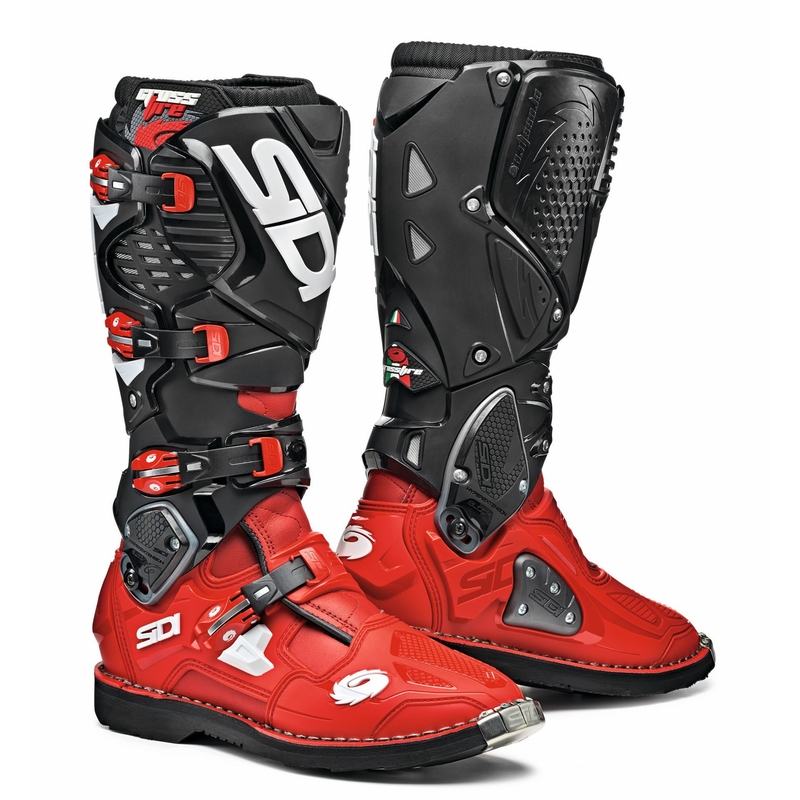 Motorističke čizme SIDI CROSSFIRE 3 crveno-crne rasprodaja