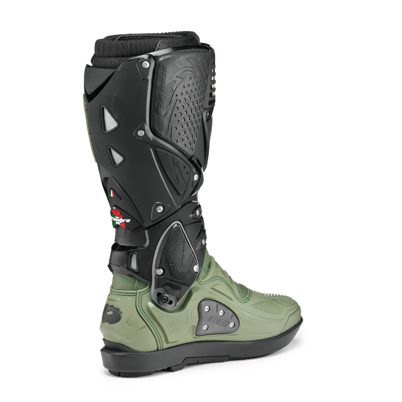 Motorističke čizme SIDI CROSSFIRE 3 SRS zeleno-crne