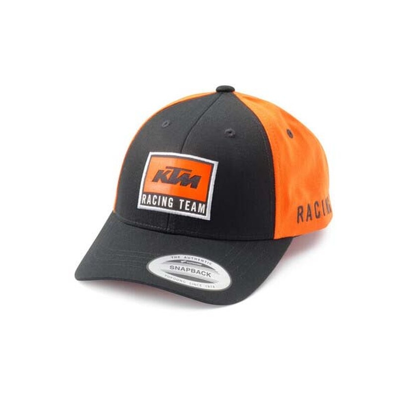 Dječja kapa KTM Kids Team Curved Cap OS crno-narančasta