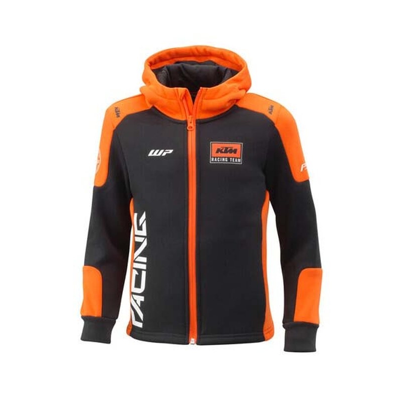 Dječja majica Kids Team Hoodie crno-narančasta