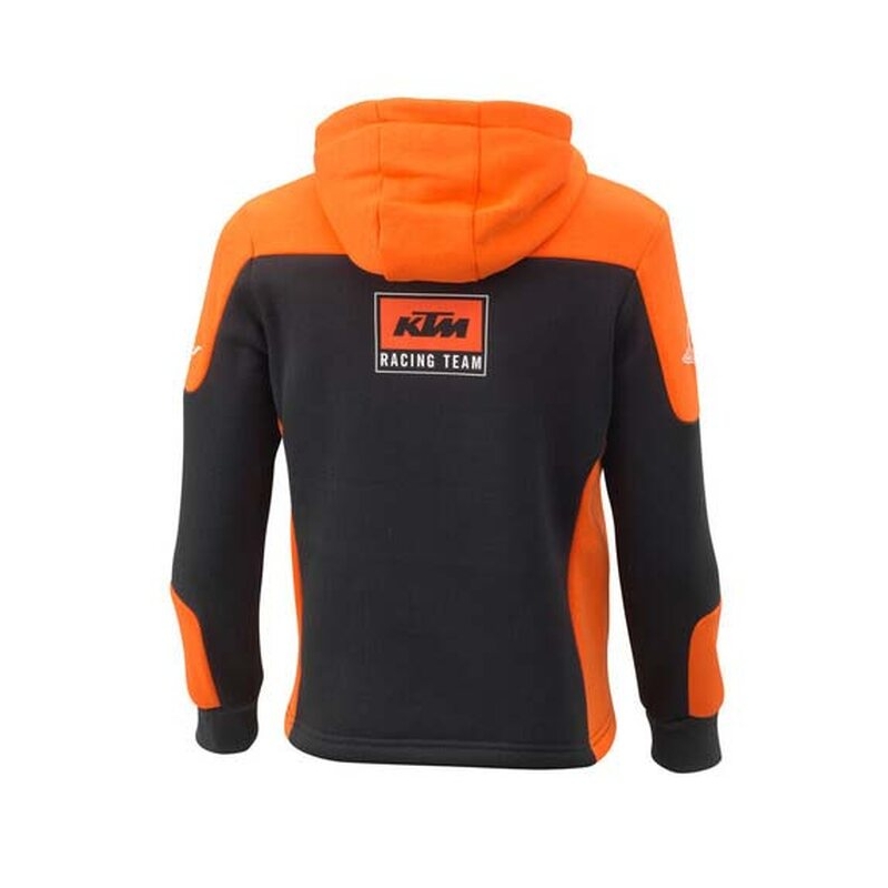 Dječja majica Kids Team Hoodie crno-narančasta