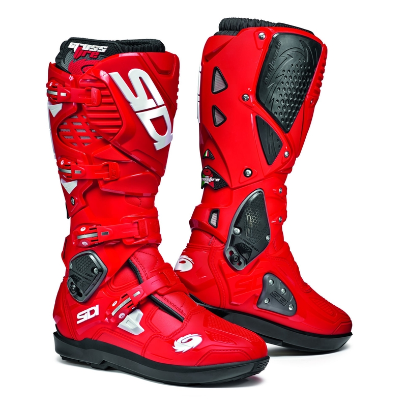 Motorističke čizme SIDI CROSSFIRE 3 SRS crvene