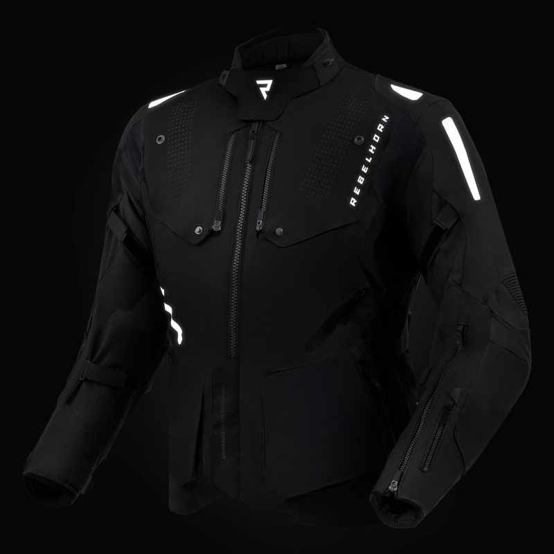 Rebelhorn Hiker IV motociklistička jakna crna