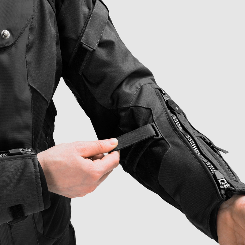 Ženska motoristička jakna Rebelhorn Hiker IV crna