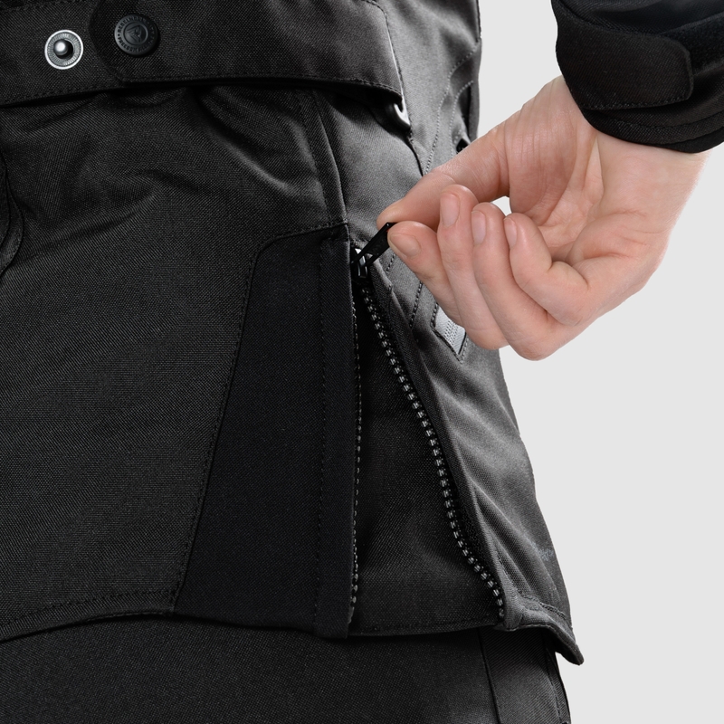 Ženska motoristička jakna Rebelhorn Hiker IV crna