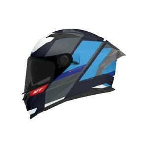Integrální helma na motorku MT BRAKER CHENTO C7 šedo-modro-bílá