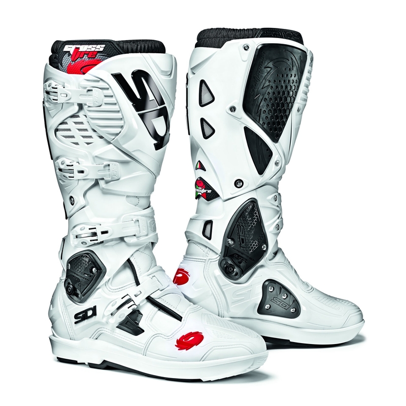 Motorističke čizme SIDI CROSSFIRE 3 SRS bijele