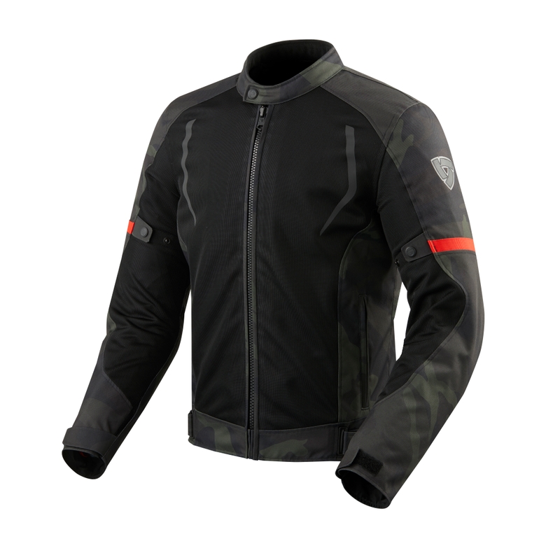 Revit Torque motoristička jakna crno-zelena kamuflažna rasprodaja