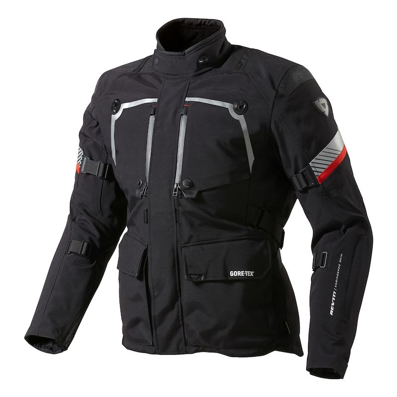 Motociklistička jakna Revit Poseidon GTX crna