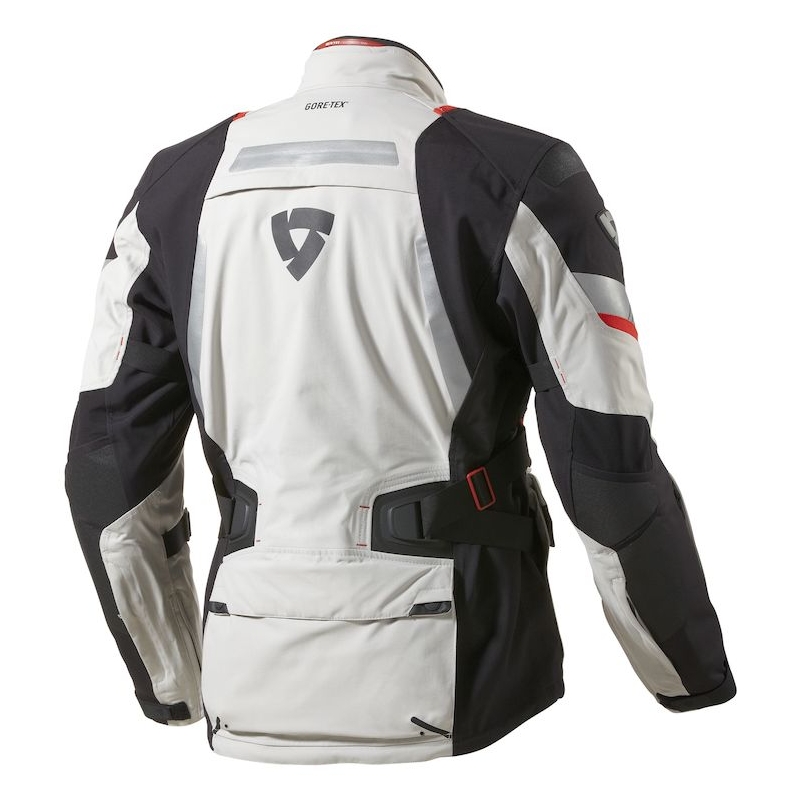 Revit Poseidon GTX motociklistička jakna svijetlo sivo-crna