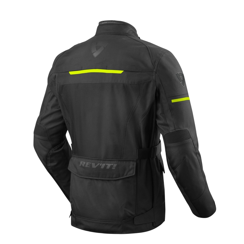 Motociklistička jakna Revit Safari 3 crno-neon žuta rasprodaja