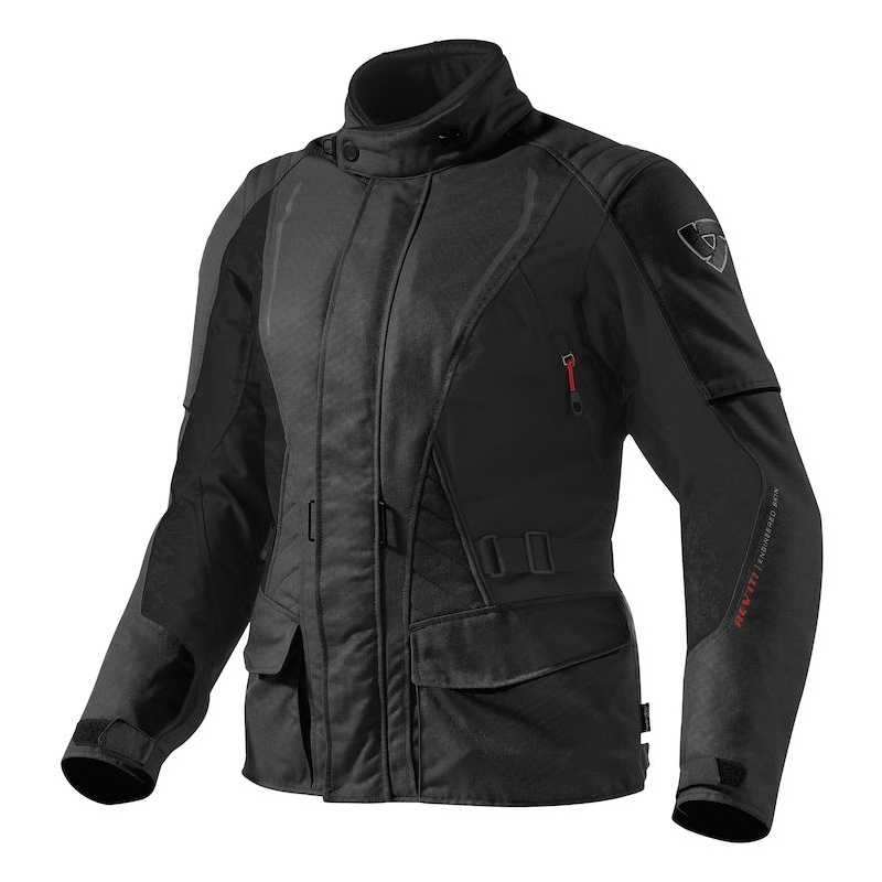 Ženska motoristička jakna Revit Monroe crna