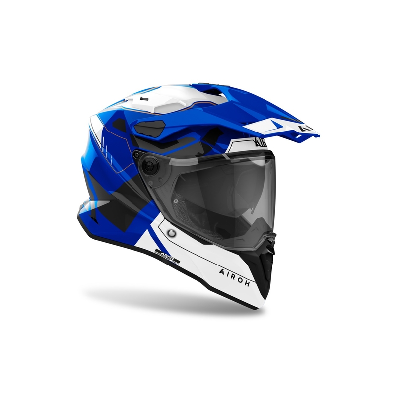 Enduro kaciga Airoh Commander 2 Reveal sjajno plava