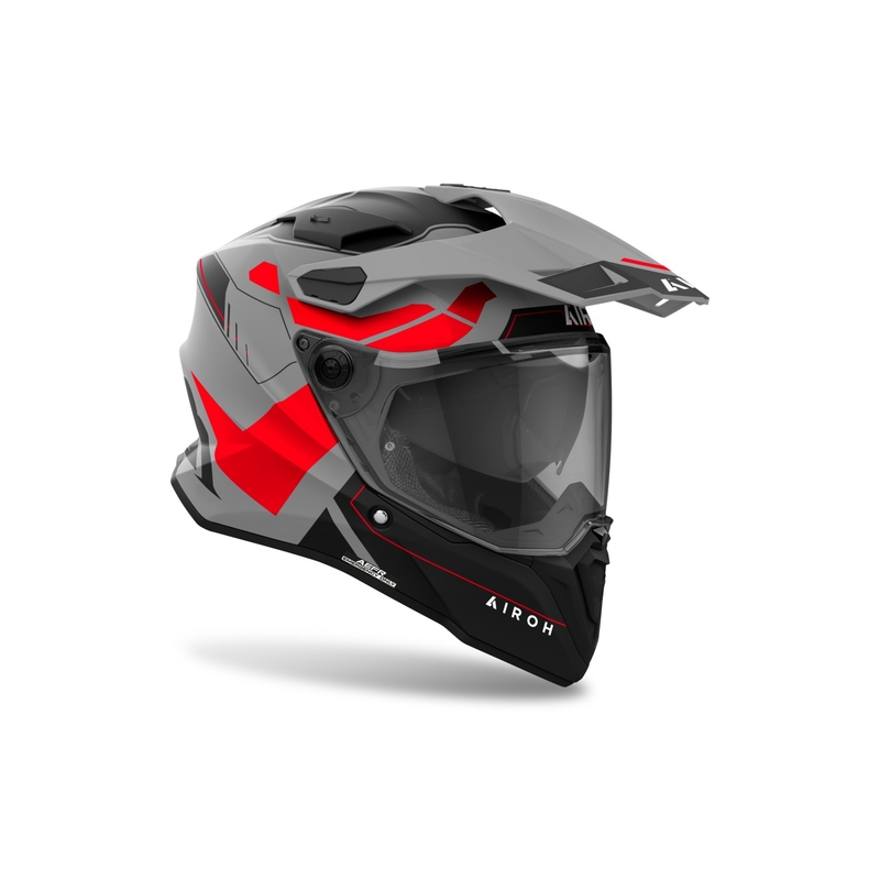 Enduro kaciga Airoh Commander 2 Reveal mat crvena fluo