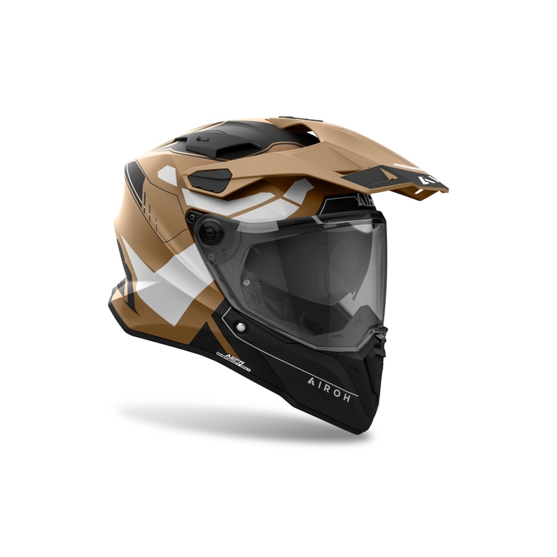 Kaciga Airoh Commander 2 Reveal Enduro, mat pijesak