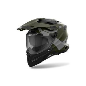 Enduro kaciga Airoh Commander 2 Reveal 2024 mat zelena