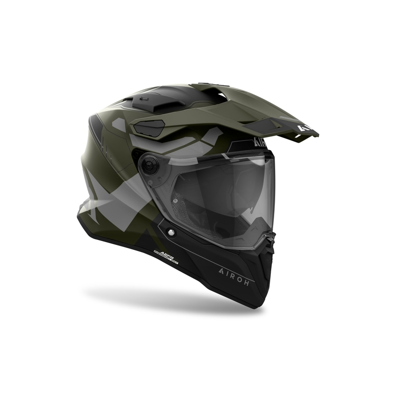 Kaciga Airoh Commander 2 Reveal Enduro mat zelena