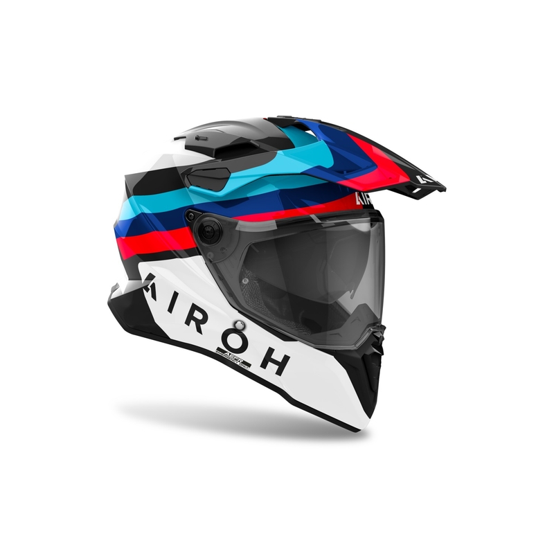 Kaciga Airoh Commander 2 Doom Enduro, sjajno crna