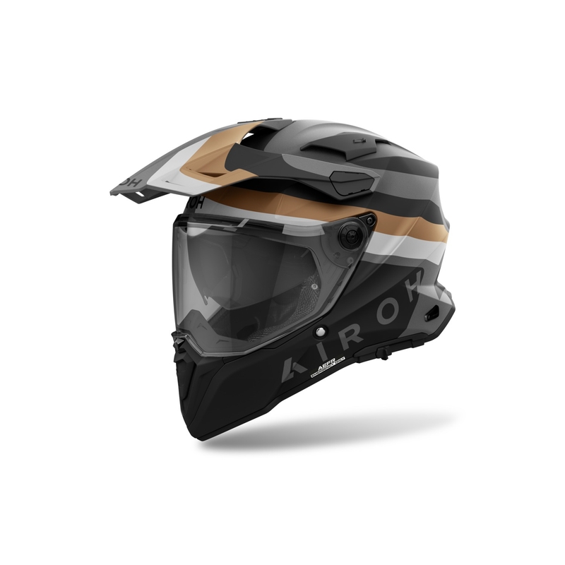 Enduro kaciga Airoh Commander 2 Doom mat zlatna