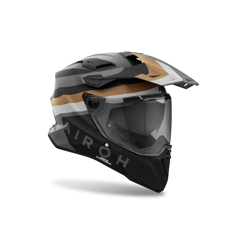 Enduro kaciga Airoh Commander 2 Doom mat zlatna