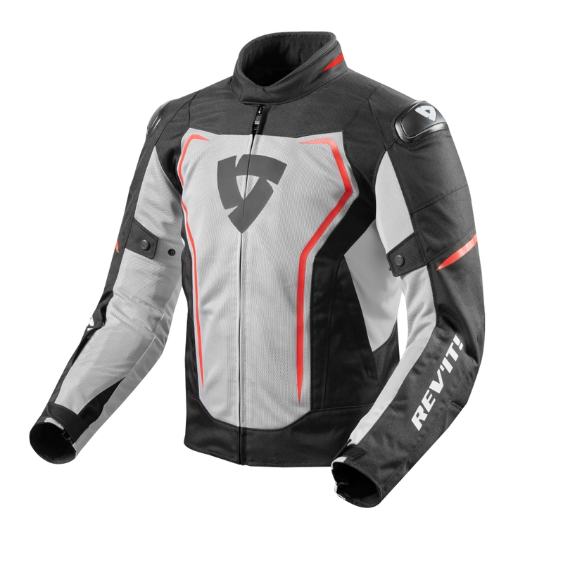 Revit Vertex air motociklistička jakna crno-crvena rasprodaja