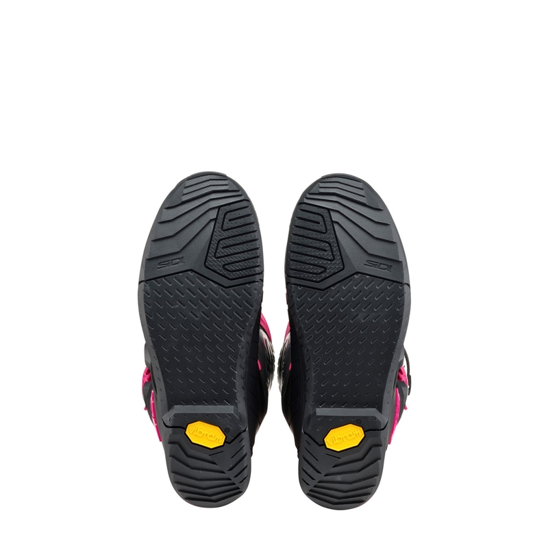 Ženske motorističke čizme SIDI X POWER SC LEI crno-roze