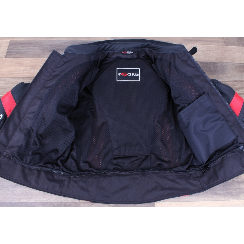 Pánská kombinéza Tschul 747 Speedster černo-červená výprodej