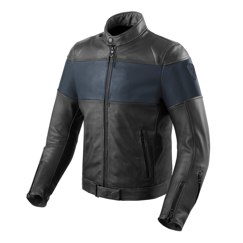 Revit Nova Vintage motoristička jakna crno-plava