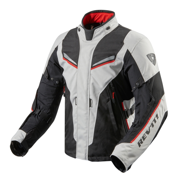 Revit Vapor 2 crno/srebrne motociklističke jakne rasprodaja