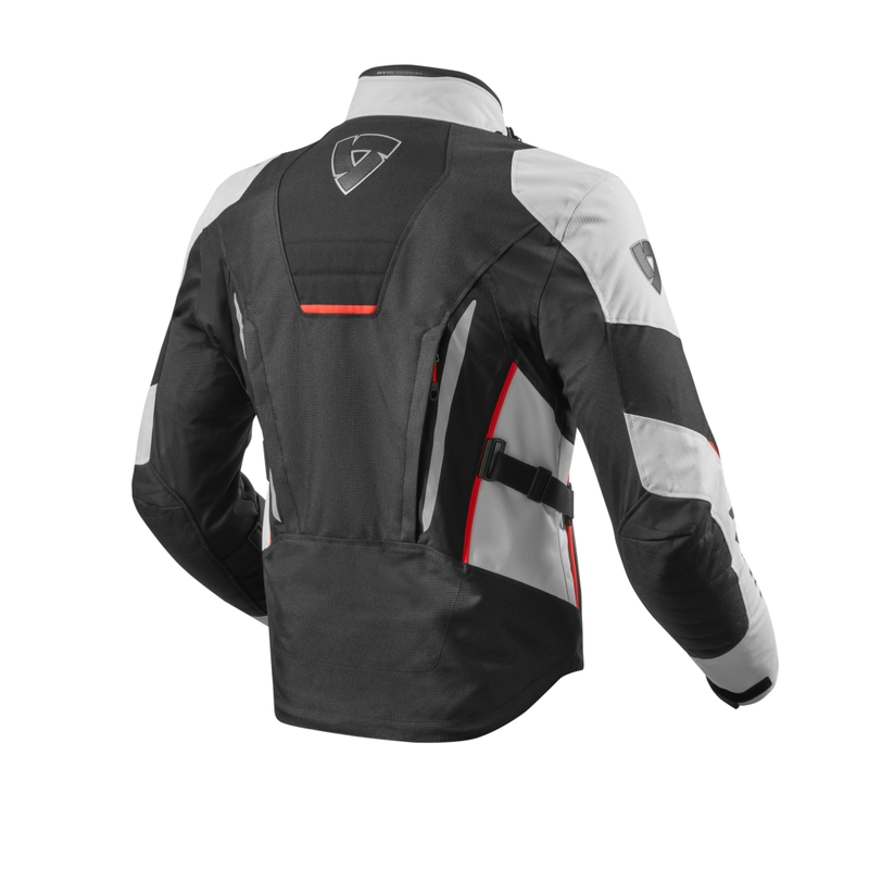 Revit Vapor 2 crno/srebrne motociklističke jakne rasprodaja