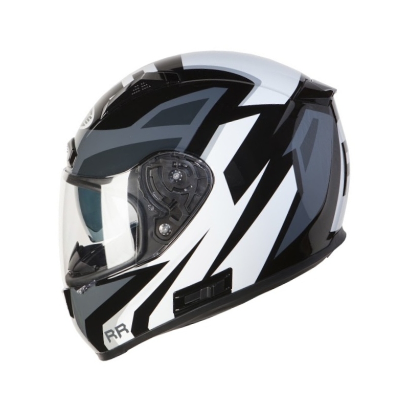Motorističku kacigu Ozone RC-01 crno-sivo-bijela rasprodaja